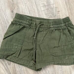Green shorts
